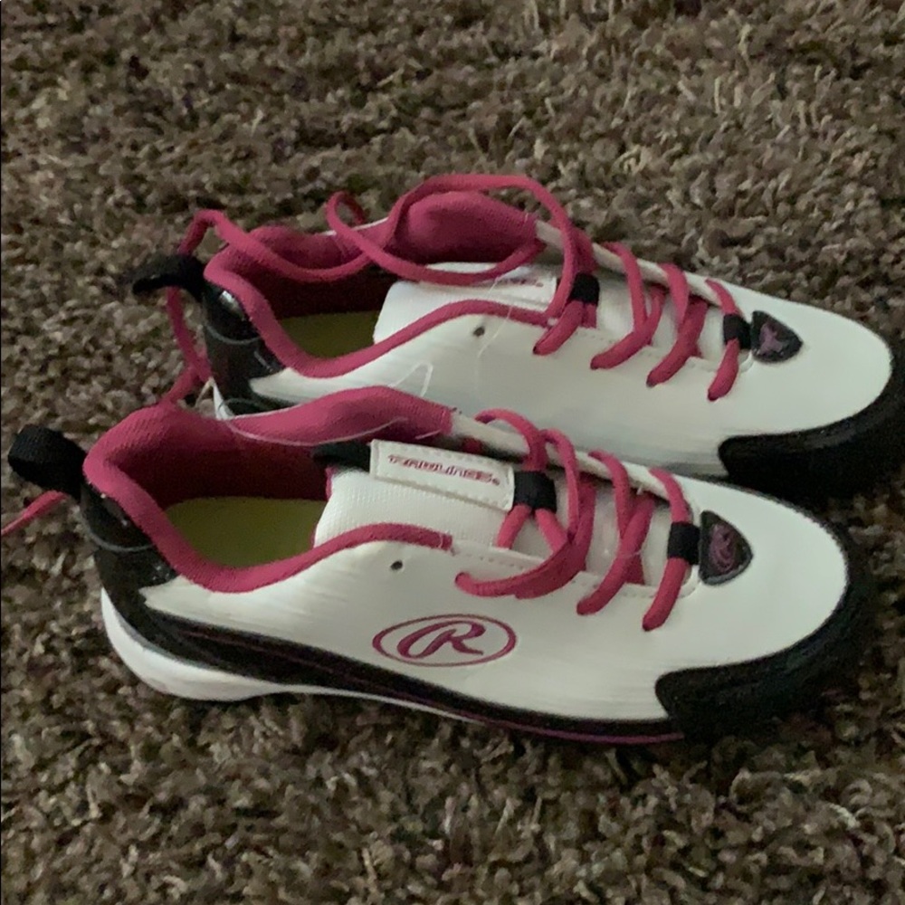 Rawlings Kids Youth Softball Cleats Size 5